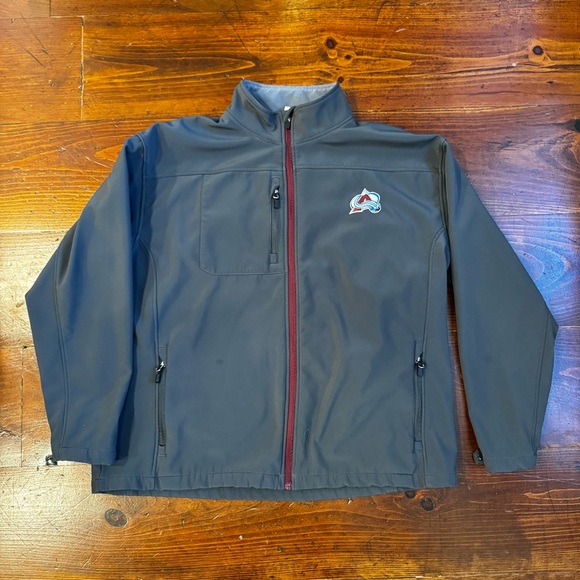 NHL Other - Colorado Avalanche NHL Full Zip Jacket. 2XL.‎ Gray, White and Maroon